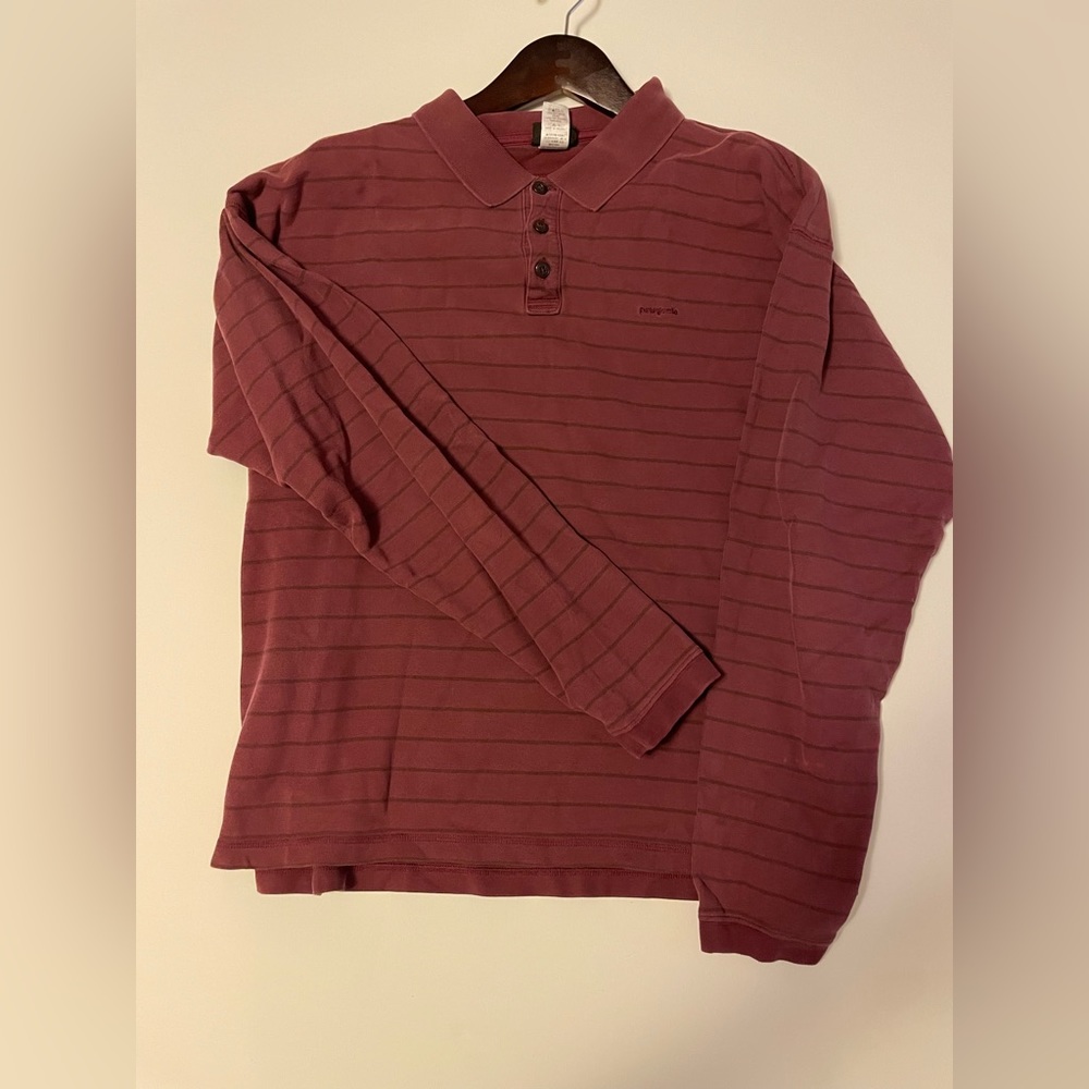 Vintage Patagonia Long Sleeve 1/4 Button Collared Shirt Men’s Size X-Large